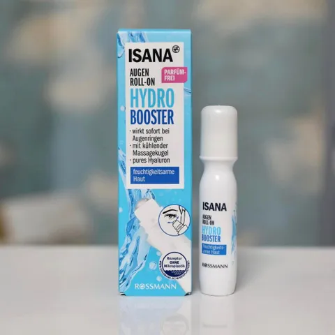 Thanh Lăn Dưỡng Mắt Isana Hydro - Gel Massage Giảm Quầng Thâm, Bọng Mắt, Cung Cấp Độ Ẩm, Made in Germany, 30ml