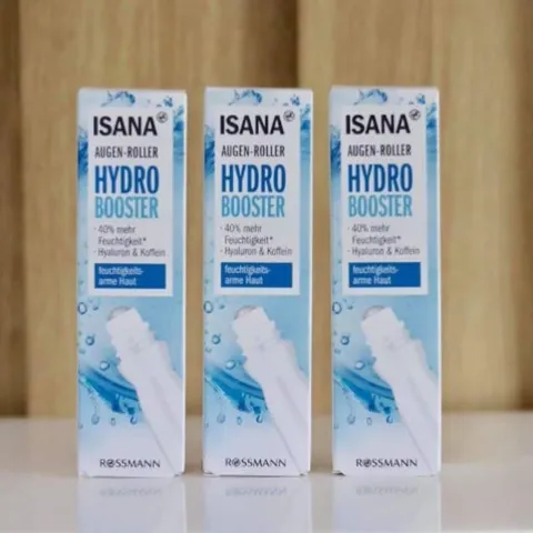 Thanh Lăn Dưỡng Mắt Isana Hydro - Gel Massage Giảm Quầng Thâm, Bọng Mắt, Cung Cấp Độ Ẩm, Made in Germany, 30ml