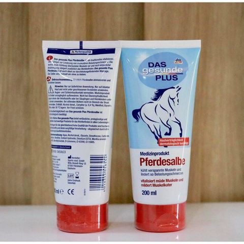 Dầu Cao Ngựa Xoa Bóp PFERDESALBE 200ml - Giảm Đau Cơ Thể, Hỗ Trợ Người Chơi Thể Thao Và Người Già, Xuất Xứ Đức