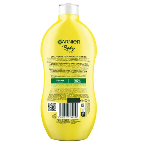 Sữa Dưỡng Thể Garnier Body Tonic 400ml - Chống Chảy Xệ, Cung Cấp Ẩm Và Không Dính Bết Da, Hàng Đức