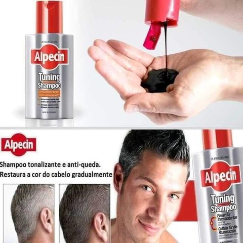 Dầu gội ALPECIN Tuning Shampoo 200ml - Chống rụng tóc và làm đen tóc bạc, cứu tinh cho mái tóc chắc khỏe