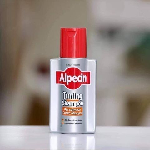 Dầu gội ALPECIN Tuning Shampoo 200ml - Chống rụng tóc và làm đen tóc bạc, cứu tinh cho mái tóc chắc khỏe