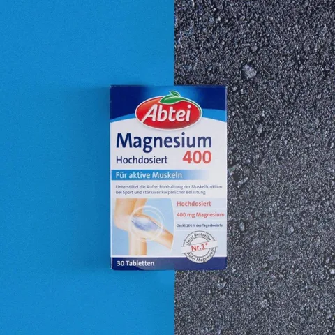 Viên uống Abtei Magnesium 30 viên - Khoáng chất hỗ trợ sức khỏe từ Đức, vitamin tổng hợp chất lượng cao