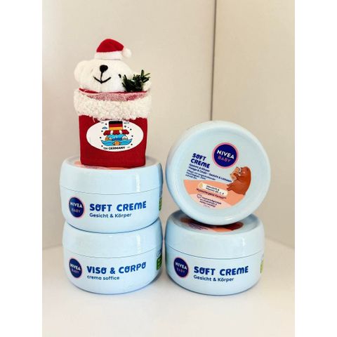 Kem Dưỡng Da Nivea Baby Soft Creme 200ml - An Toàn Cho Trẻ Sơ Sinh, Cấp Ẩm Và Bảo Vệ Da Khỏe Mạnh