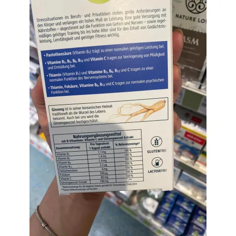 Viên Uống Bổ Não Kneipp Gedachtnis Konzentration - Tăng Cường Lưu Thông Máu, Giảm Căng Thẳng, Hộp 30 Viên Đức