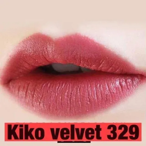 Son Lì Kiko 329 Đỏ Gạch - Thiết Kế Sang Chảnh, Lì Mịn Đẹp Da, Hộp Quà Lịch Sự, Xuất Xứ Ý, Giảm Giá 30%