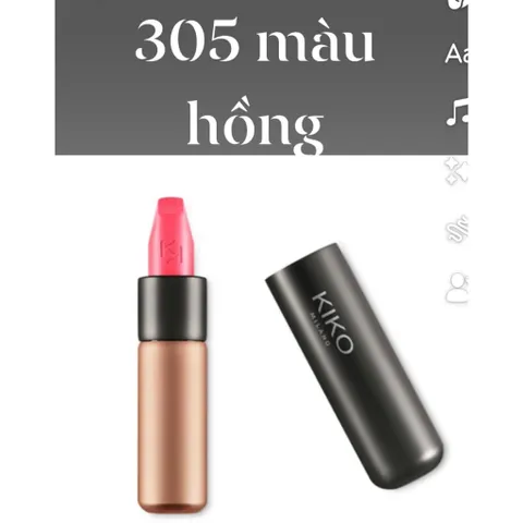 [Hàng Đức] Son lì kiko 305 màu hồng 316856
