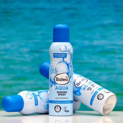 Xịt Khoáng Balea Aqua 150ml - Cung Cấp Độ Ẩm, Duy Trì Trang Điểm, Làm Dịu Da, Xuất Xứ Đức, Chăm Sóc Cơ Thể