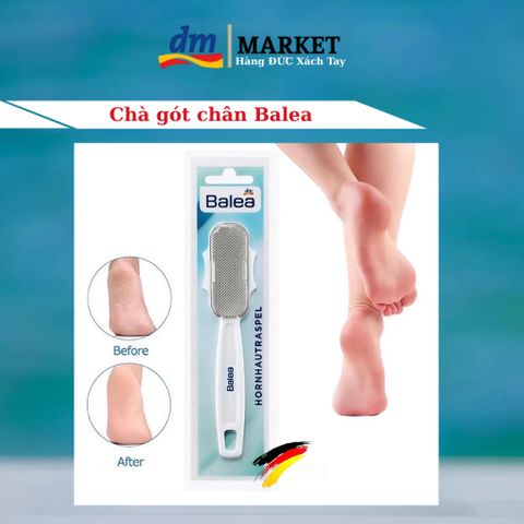 Dụng cụ vệ sinh gót chân Balea – Cạo và làm sạch gót chân hiệu quả, dễ sử dụng, hàng Đức, chăm sóc da chân mùa hè
