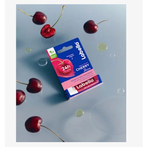 Son Dưỡng Môi Labello Cherry Shine 4.8g - Giảm Khô Nẻ, Giữ Ẩm, Dưỡng Môi Hàng Ngày, Xuất Xứ Đức