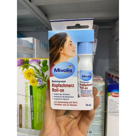 Thanh Lăn Ngăn Ngừa Đau Đầu Kopfschmerz 15ml - Giải Pháp Từ Đức Cho Cơn Đau Đầu Hiệu Quả