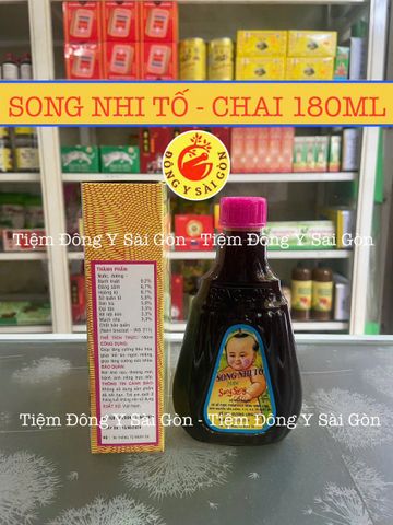 Siro Ăn Ngon Song Nhi Tố hiêu Song Long 180ml - Thực phẩm chức năng giúp trẻ ăn ngon miệng hiệu quả