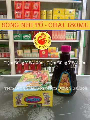 Siro Ăn Ngon Song Nhi Tố hiêu Song Long 180ml - Thực phẩm chức năng giúp trẻ ăn ngon miệng hiệu quả