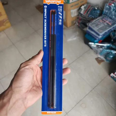 Bộ Mũi Vít Đầu Bake PH2 Wadfow WSV6K66 Dài 250mm - Thép Công Nghiệp Chống Mài Mòn Cho Dụng Cụ Cầm Tay