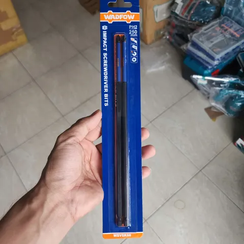 Bộ Mũi Vít Đầu Bake PH2 Wadfow WSV6K66 Dài 250mm - Thép Công Nghiệp Chống Mài Mòn Cho Dụng Cụ Cầm Tay
