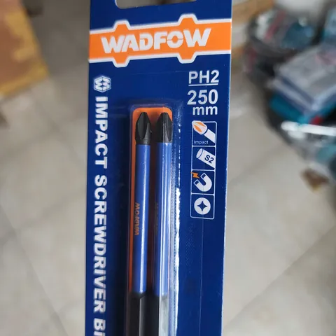 Bộ Mũi Vít Đầu Bake PH2 Wadfow WSV6K66 Dài 250mm - Thép Công Nghiệp Chống Mài Mòn Cho Dụng Cụ Cầm Tay
