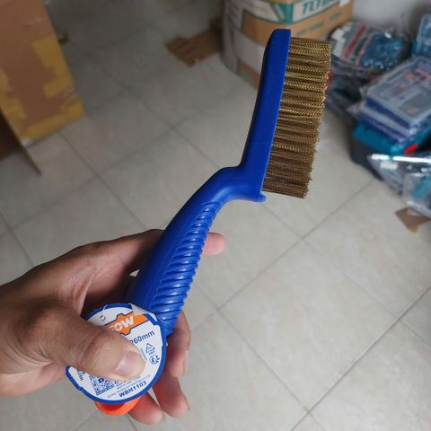 Bàn Chải Đánh Gỉ WADFOW WBH1103 - Dài 260mm, Lông Thép Chắc Chắn, Dụng Cụ Vệ Sinh Kim Loại Hiệu Quả