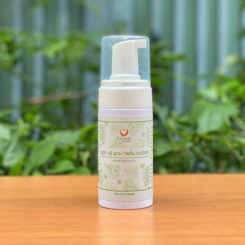 Bọt Vệ Sinh Trầu Không Escoco 100ml - Giải Pháp Tự Nhiên Cho Vùng Kín Khỏe Mạnh, Khử Mùi, Ngừa Viêm Nhiễm