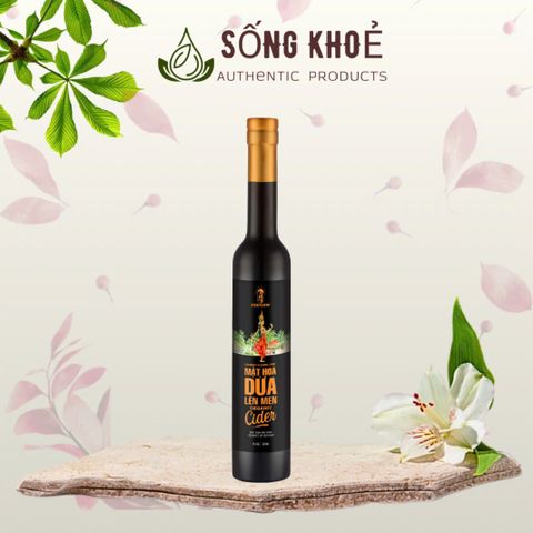 Mật Hoa Dừa Lên Men Organic Sokfarm (Cider) 375ml - Thức Uống Tự Nhiên, Hỗ Trợ Tiêu Hóa, Quà Tặng Sang Trọng