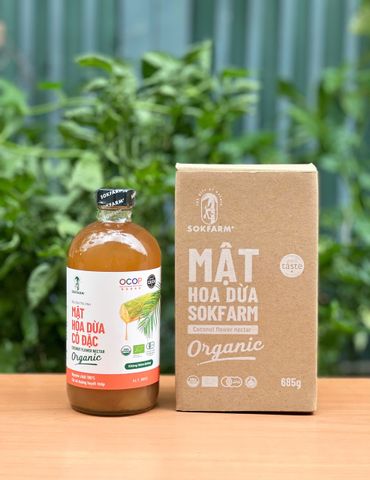 Mật Hoa Dừa Cô Đặc Organic - Chất Tạo Ngọt Tự Nhiên, Thay Thế Đường, Dinh Dưỡng, Phù Hợp Với Người Ăn Kiêng và Người Tiểu Đường