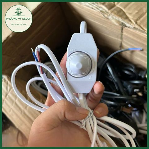 Bộ Dây Chiết Áp Điện Điều Chỉnh Sáng Đèn Bàn - Phích Cắm, Lõi Đồng Bền Bỉ, Chống Chập Điện, Dễ Dàng Sử Dụng