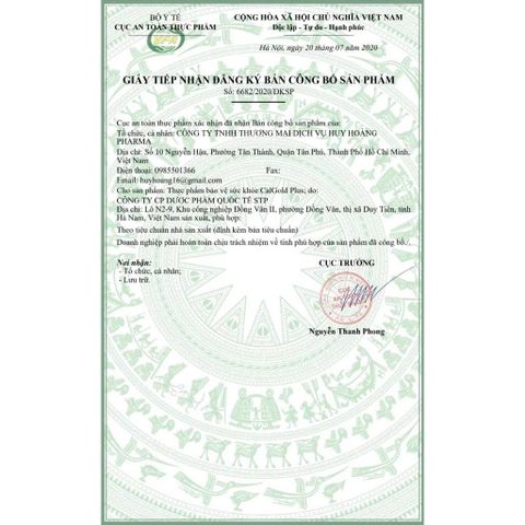 Siro CalGold Plus Hươu - Hỗ trợ tăng cường hấp thu canxi cho bé, bổ sung vitamin D3 và K2, xương chắc khỏe, hộp 20 ống