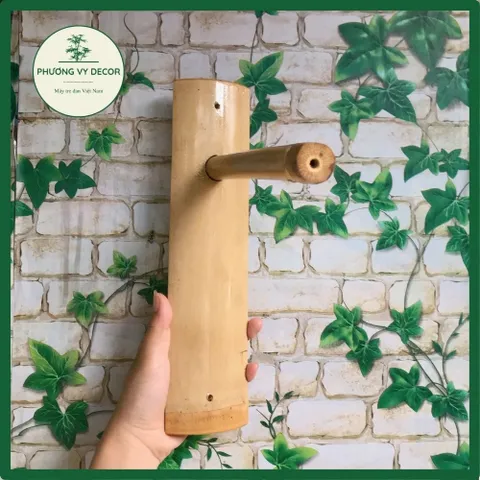 Thanh Tre Treo Đèn Mây Tre - Đèn Trang Trí Tường Phong Cách Cổ Điển Cho Nhà Hàng, Quán Cà Phê, Gia Đình, Độ Bền Cao, Thân Thiện Môi Trường