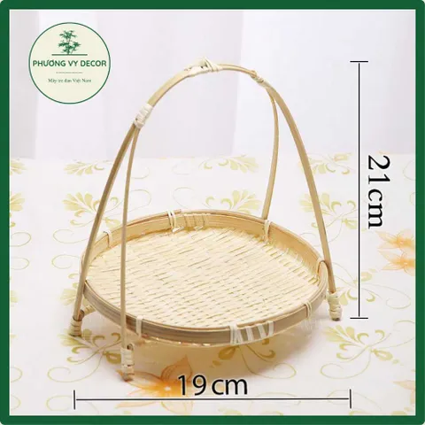 Mẹt Tre Tầng 3 Đựng Bánh Kẹo - Trang Trí Nhà Cửa Sự Kiện, Đồ Chơi Mầm Non - Phương Vy Decor