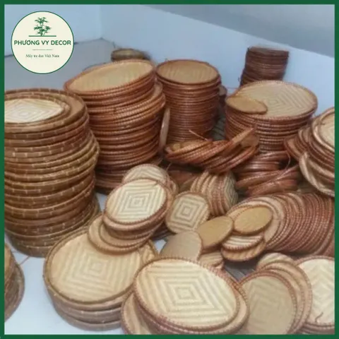 Mẹt Tre Chất Lượng Để Trang Trí Nhà Hàng - Đồ Thủ Công Mỹ Nghệ - Size 15-40cm, Đủ Kích Thước Để Đựng Thức Ăn, Bền, Đẹp