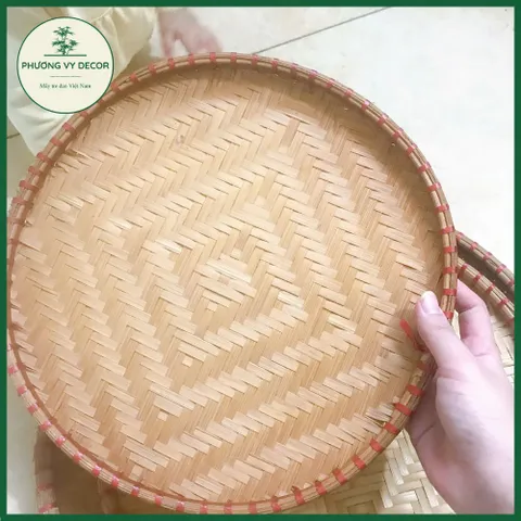 Mẹt Tre Chất Lượng Để Trang Trí Nhà Hàng - Đồ Thủ Công Mỹ Nghệ - Size 15-40cm, Đủ Kích Thước Để Đựng Thức Ăn, Bền, Đẹp