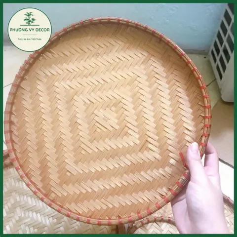 Mẹt Tre Chất Lượng Để Trang Trí Nhà Hàng - Đồ Thủ Công Mỹ Nghệ - Size 15-40cm, Đủ Kích Thước Để Đựng Thức Ăn, Bền, Đẹp