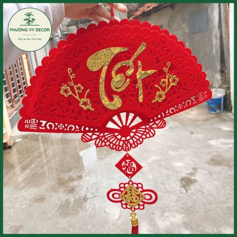 Khánh Nhung 3D Trang Trí Tết - Phụ Kiện Decor May Mắn với Chữ 
