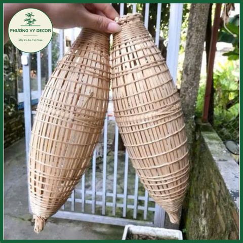 Đồ Trang Trí Cá Mini Trung Thu - Đồ Chơi Ngày Tết, Phụ Kiện Chụp Ảnh Bé, Thủ Công Từ Lạt Tre, Decor Độc Đáo