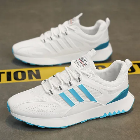 Giày Nam Bánh Waffle Trắng Thoáng Khí Mùa Hè, Giày Thể Thao Chạy Bộ Forrest Gump - Phong Cách Thường Ngày, Size 39-44