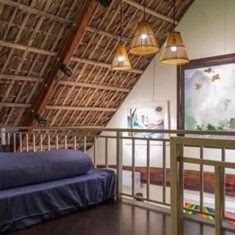 Combo 3 Chao Đèn Thả Trần Hình Nơm Xòe - Trang Trí Nhà Cửa, Quán Ăn, Homestay - Kiểu Dáng Mộc Mạc, Chất Liệu Mây Tre Thân Thiện Với Môi Trường