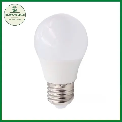 Bóng Đèn LED Vàng 7W Thả Trần Trang Trí Nhà Cửa - Đèn Chiếu Sáng An Toàn Cho Sự Kiện, Phương Vy Decor