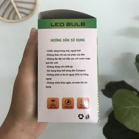 Bóng Đèn LED Vàng 7W Thả Trần Trang Trí Nhà Cửa - Đèn Chiếu Sáng An Toàn Cho Sự Kiện, Phương Vy Decor