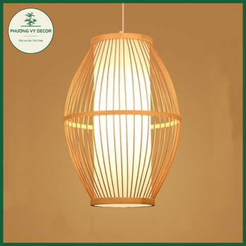 Chao Đèn Tăm Tre Hình Thoi - Trang Trí Nhà Cửa, Nhà Hàng, Homestay, Sự Kiện - Phương Vy Decor Thân Thiện Với Môi Trường