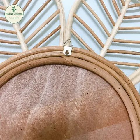Gương mây treo tường trang trí phòng khách, phòng ngủ