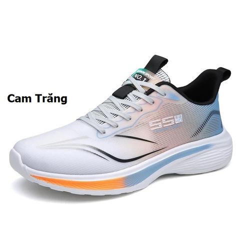 Giày thể thao nam siêu nhẹ đế cao su mềm thoáng khí - Giày chạy bộ đa năng, lý tưởng cho gym và thể thao hàng ngày
