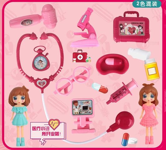 Bộ Đồ Chơi Nhập Vai Bác Sĩ Cho Bé - Dụng Cụ Y Tế Mô Phỏng, Giúp Trẻ Phát Triển Kỹ Năng Giao Tiếp và Tư Duy Sáng Tạo