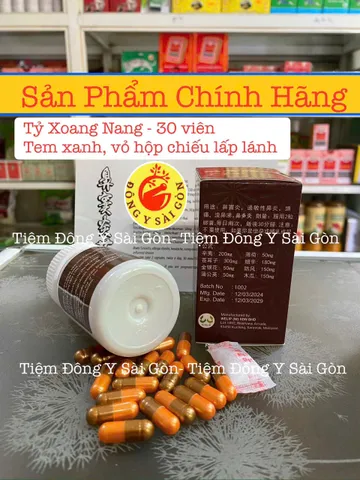 Tỷ Xoang Nâng Hộp 30 Viên - Thực Phẩm Chức Năng Hỗ Trợ Sức Khỏe Viêm Mũi và Viêm Xoang - Sản Phẩm Chuẩn Malaysia