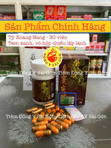 Tỷ Xoang Nâng Hộp 30 Viên - Thực Phẩm Chức Năng Hỗ Trợ Sức Khỏe Viêm Mũi và Viêm Xoang - Sản Phẩm Chuẩn Malaysia