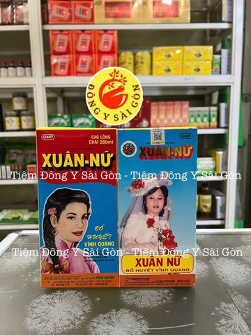 Xuân Nữ Bổ Huyết Vĩnh Quang 280ml - Hỗ Trợ Điều Hòa Kinh Nguyệt, Giảm Đau Bụng Kinh Và Bổ Máu Cho Phụ Nữ