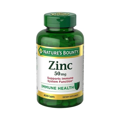 Viên kẽm thuần chay Nature’s Bounty Zinc 50mg 400 viên