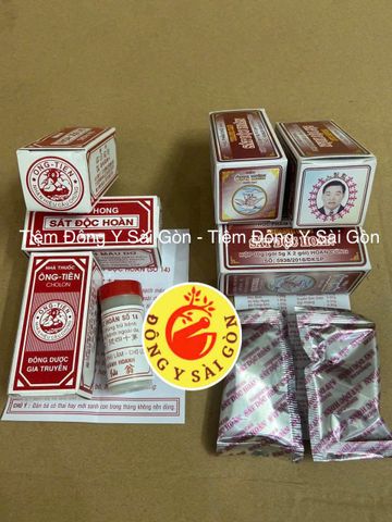 Sát Độc Hoàn Ông Tiên - Thực Phẩm Chức Năng Giúp Giảm Ngứa, Đặc Trị Mề Đay, Táo Bón - Hỗ Trợ Giải Độc Gan Mượt Mà