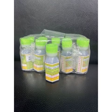 Dầu Phong Bảo Thái Hòa 1 Lốc 10 Chai - Giảm Ngứa, Hỗ Trợ Chăm Sóc Da Ghẻ Lở, Nhọt Độc, An Toàn Từ Thiên Nhiên
