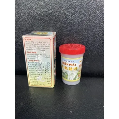 Thấu Cốt Hoàn Thiên Phát – Viên Uống Glucosamine Hỗ Trợ Xương Khớp, Giảm Đau Nhức, Tê Mỏi, Tăng Cường Vận Động