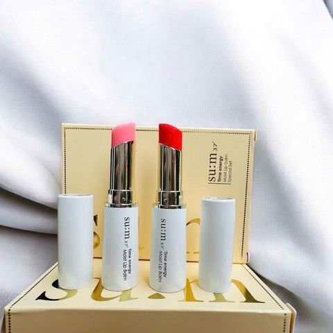 Son Dưỡng Sum 37 Time Energy Moist Lip Balm Hàn Quốc - Cung Cấp Độ Ẩm, Làm Mềm Môi, Thiết Kế Sang Trọng, Phù Hợp Mọi Loại Da