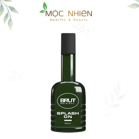 Nước hoa dưỡng da sau cạo râu Brut Aftershave 100ml - Dưỡng ẩm, làm mềm da, kiểm soát kích ứng cho nam giới